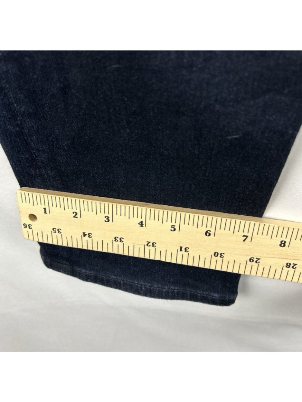 AG Adriano Goldschmied Mari High Rise Slim Straight Jeans Sz 31 Dark Wash Indigo - Picture 7 of 16